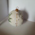 Bombka choinkowa, z oczkiem 9 cm - 