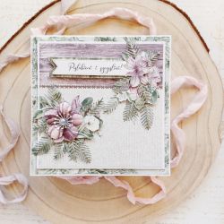 Kartka Ślubna "Poślubieni i Szczęśliwi!" (40)