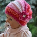 Kolorowa czapeczka ;o) - niemowle