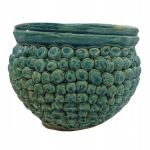 Doniczka Ceramiczna - Pełnia Magii. Doniczka Ręcznie Robiona (Handmade) - 