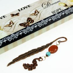 Zakładka do książki- paw