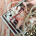 Kartka okolicznościowa - Brązowe klimaty - 