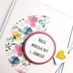 Kartka handmade powrotu do zdrowia wyjątkowa - Kartka z zyczeniami powrotu do zdrowia