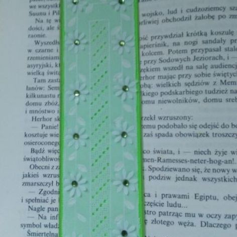Zakładka zielona - Green bookmark