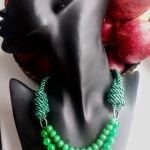 Naszyjnik/korale Emerald - Idealny prezent dla każdej kobiety