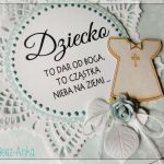 Wyjątkowa KARTKA na wyjątkowy CHRZEST - 41 - Chrzest, kartki, okolicznościowe