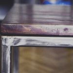 stolik industrial Old Wood New Steel - 
