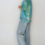 Sweter z kotami ,elegancki kardigan damski - 