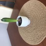 Podkładka na stół okrągła,pod talerz z sznurka.45cm - 