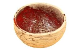 Miseczka ceramiczna (czerwona)