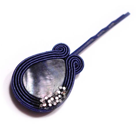 granat z mini cekinami