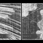 Obraz na płótnie - TWARZE POCAŁUNEK - 120x80 cm (13504) - TANIEC ŻYWIOŁÓW W SZAROŚCIACH - NOWOCZESNY OBRAZ NA PŁÓTNIE - 120X80 CM