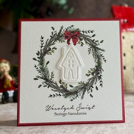 Personalizowana kartka bożonarodzeniowa BN28C
