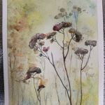 Trawki-akwarela formatu- A5. - 