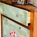 Szafka na buty, ręcznie malowana, sielska, GRATIS zawieszka - 