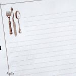 Notes kulinarny z truskawkami - null