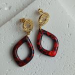 "Carnaval" no.1 - kolczyki z gliny polimerowej. - energia i elegancja