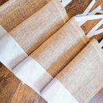 Zazdrostka Firanka BOHO z Juty Naturalna Eko do Kuchni SHABBY 100/40cm - 