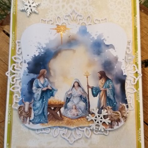 Kartka świąteczna Boże Narodzenie 1