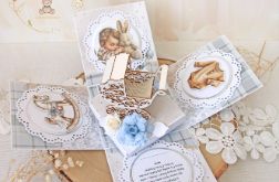 Exploding box chrzest roczek "BabyBoy" GOTOWY