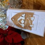 Karta świąteczna bożonarodzeniowa KH251122-1 - Kartka bożonarodzeniowa