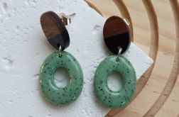 "Inet II" - kolczyki z gliny polimerowej.