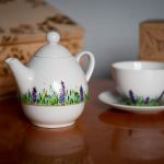 Zestaw do herbaty - Tea for One Wiosenna łąka - Zestaw do herbaty