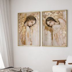 Zestaw plakatów 2x 40x50 cm- Anioły set156