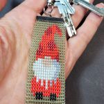 Skrzat Krasnal czerwony - Brelok zawieszka do kluczy torebki - Skrzat Krasnal czerwony - Brelok zawieszka do kluczy torebki