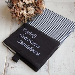 Spersonalizowany notes "B&W"