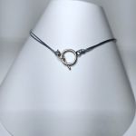 Naszyjnik z zawieszką z kwarcu różowego w kształcie serca. - Zdjęcie nr3