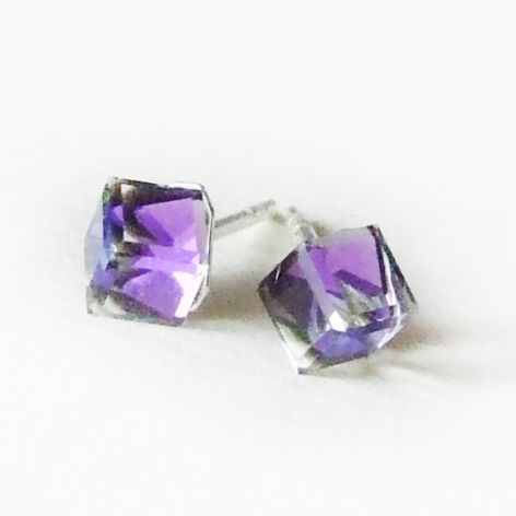 SREBRO I SWAROVSKI sztyfty