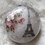 Bombka medalion Paris - 