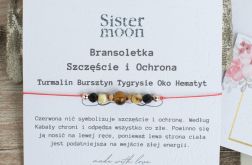 Czerwona bransoletka Szczęścia i Ochrony Z Turmalinem Czerwona bransoletka Szczęścia i Ochrony Z Turmalinem