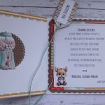 Kartka urodzinowa dla dziecka „Wesołe miasteczko”, personalizacja - Wnętrze kartki z życzeniami