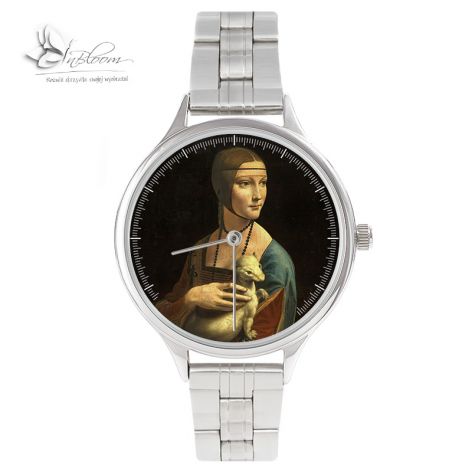 Zegarek Art z bransoletą"Dama z gronostajem"