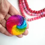 Rainbow - kolorowy naszyjnik - 
