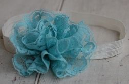 Opaska niemowlęca - Akwamaryna