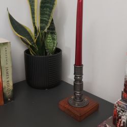 Świecznik Loftowy 1-ramienny F001_2-W2 Loft