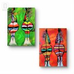 Barwy miłości kompozycja,  40x50x2 cm - 