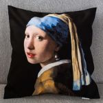 Poduszka - Kobieta z perłą, Vermeer - 