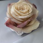 Świeca dekoracyjna róża  - 