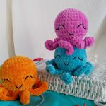 Ośmiornica pluszowa, Maskotka ośmiorniczka, Prezent dla dziecka - Możesz również zamówić ośmiornice w innym kolorze! Śmiało napisz do mnie wiadomość;-)