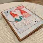 Kartka walentynkowa Watercolour #03 - Kartka walentynkowa z Gnomami