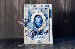 Moc życzeń - z granatową kameą