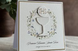 Ręcznie robione zaproszenia komunijne, 55A