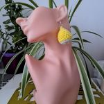 Kolczyki Cytryny Przekrojone - 