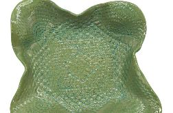 Patera Ceramiczna - Artystyczna Ekspresja. Patera Ręcznie Robiona Handmade