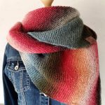 Chusta wełniana kolorowa - ZImowa