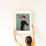 Plakat Audrey green 60x40cm - 3